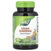 Asian Ginseng Азиатский женьшень 560 мг Nature's Way Asian Ginseng Азиатский женьшень 560 мг Nature's Way