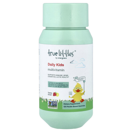 Основне фото товару True Littles Daily Kids Multivitamin, Вітаміни для дітей, 120 Pec