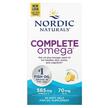 Фото товара Nordic Naturals, Омега 3, Complete Omega Lemon 1000 mg, 60 капсул