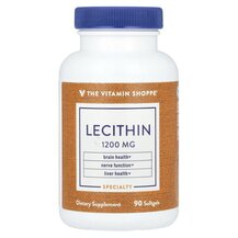 Лецитин Lecithin 1200 mg TheVitaminShoppe 90 капсул Лецитин Lecithin 1200 mg TheVitaminShoppe 90 капсул