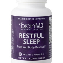 Підтримка сну Restful Sleep BrainMD 60 капсул