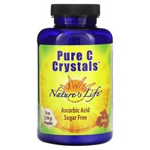 Вітамін C Аскорбінова кислота Pure C Crystals Natures Life Вітамін C Аскорбінова кислота Pure C Crystals Natures Life