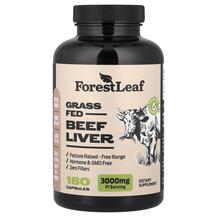 Бичача печінка Grass Fed Beef Liver Forest Leaf 180 капсул Бичача печінка Grass Fed Beef Liver Forest Leaf 180 капсул