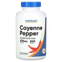 Cayenne Pepper 40000 Heat Units 530 mg Кайенский перец Cayenne Pepper 40000 Heat Units 530 mg Кайенский перец