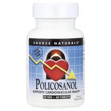 Policosanol 20 mg 60 Поликозанол 20 мг Source Naturals Policosanol 20 mg 60 Поликозанол 20 мг Source Naturals