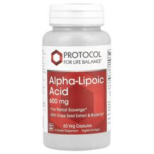 Альфа-ліпоєва Alpha-Lipoic Acid 600 mg Protocol for Life