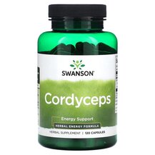 Cordyceps Грибы Кордицепс Swanson 120 капсул Cordyceps Грибы Кордицепс Swanson 120 капсул