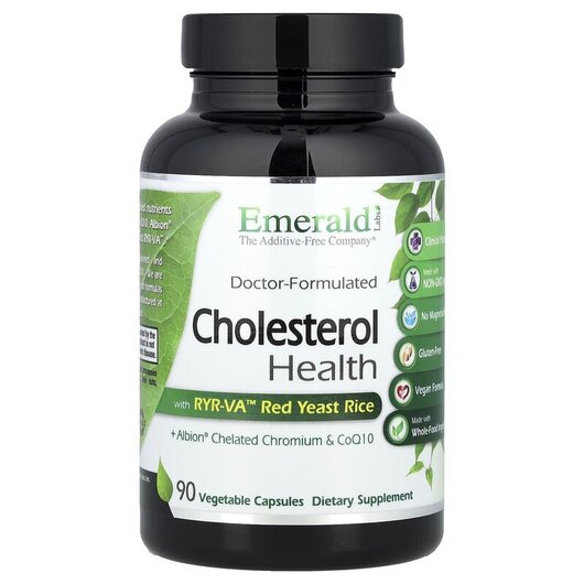 Основное фото товара Cholesterol Health Основное фото товара Emerald, Поддержка Холестерина, Cholesterol Health, 90 капсул