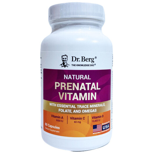 Основне фото товару Natural Prenatal Multivitamin Основне фото товару Natural Prenatal Multivitamin, Вітаміни для вагітних, 60 капсул