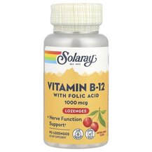Vitamin B-12 with Folic Acid Cherry Витамин B12 1000 мкг Vitamin B-12 with Folic Acid Cherry Витамин B12 1000 мкг