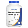 Фото товару Beta-Alanine 3400 mg Фото товару Nutricost, Beta-Alanine 3400 mg, Бета-аланін, 240 капсул