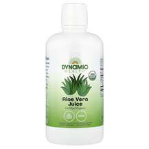 Алое вера Organic Aloe Vera 100% Juice Unflavored Dynamic Алое вера Organic Aloe Vera 100% Juice Unflavored Dynamic