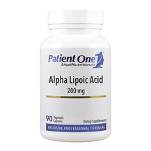 Alpha Lipoic Acid Альфа-липоевая кислота Patient One