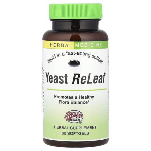 Основное фото товара Yeast ReLeaf Основное фото товара Herbs Etc., Средство от паразитов, Yeast ReLeaf, 60 капсул