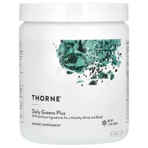 Daily Greens Plus Мультивитамины Thorne 189 г
