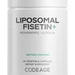 Фото товара CodeAge, Фисетин, Liposomal Fisetin+, 60 капсул