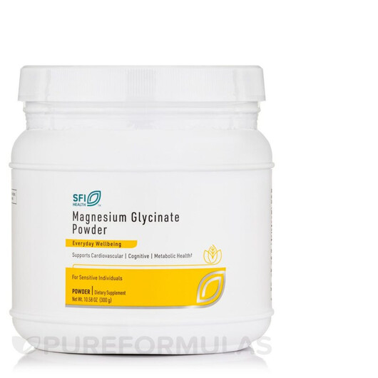 Основне фото товару SFI Health, Magnesium Chelate Powder, Магній Хелат, 300 г