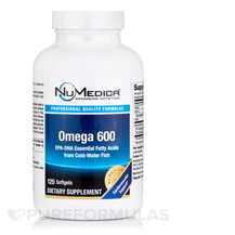 Omega 600 USP EC Омега 3 NuMedica 120 капсул