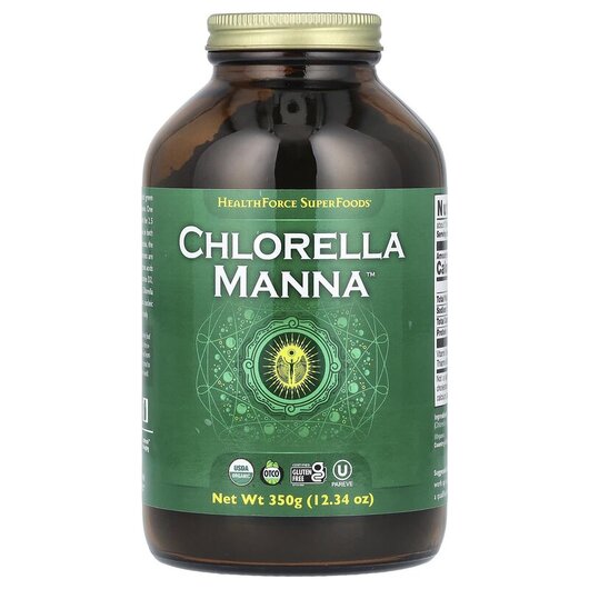 Основное фото товара Chlorella Manna Основное фото товара HealthForce Superfoods, Хлорелла Манна, Chlorella Manna, 300 г