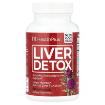 Liver Detox Поддержка печени Health Plus 60 капсул