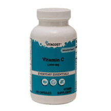Вітамін C Vitamin C 1000 mg Vitacost 125 капсул