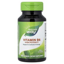 Вітамін B6 Vitamin B-6 Nature's Way 100 капсул