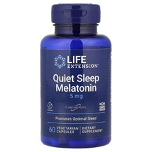 Мелатонін 5 мг Quiet Sleep Melatonin 5 mg Life Extension Мелатонін 5 мг Quiet Sleep Melatonin 5 mg Life Extension