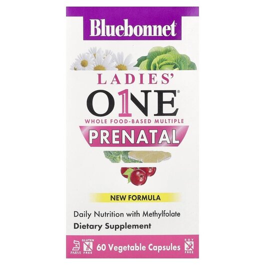 Основне фото товару Ladies' One Prenatal Основне фото товару Ladies' One Prenatal, Вітаміни для вагітних, 60 капсул