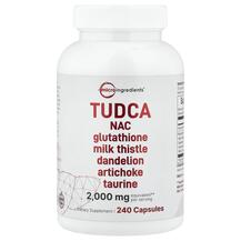 Тудка TUDCA Micro Ingredients 240 капсул Тудка TUDCA Micro Ingredients 240 капсул