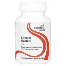Lithium Orotate 5 mg Литий Seeking Health 100 капсул Lithium Orotate 5 mg Литий Seeking Health 100 капсул