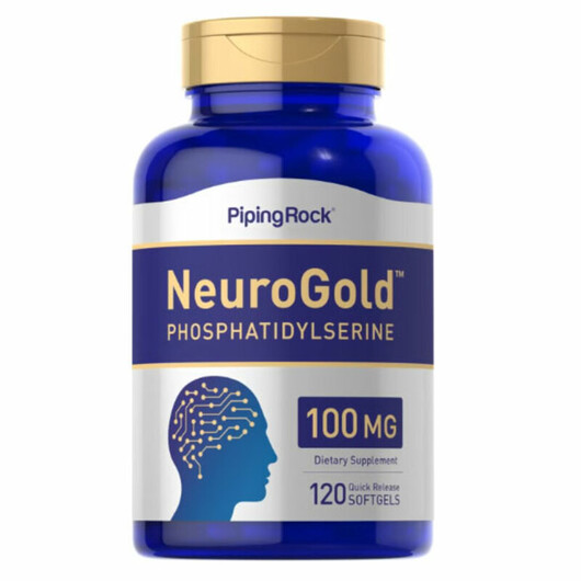 Основне фото товару NeuroGold Phosphatidylserine 100 mg Основне фото товару NeuroGold Phosphatidylserine 100 mg, Фосфатидилсерин, 120 капсул