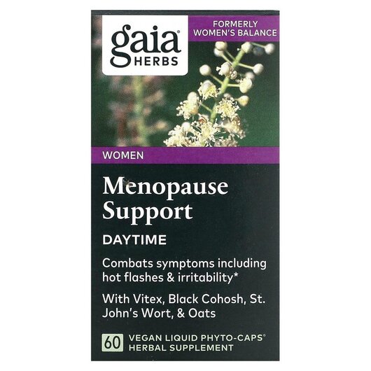 Основне фото товару Women Menopause Support Daytime Основне фото товару Women Menopause Support Daytime, Підтримка менопаузи, 60 капсул