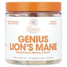 Гриби Левова Грива Genius Lion's Mane The Genius Brand