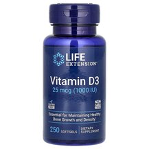 Вітамін D3 25 мкг 1000 МО Vitamin D3 25 mcg 1000 IU Life Вітамін D3 25 мкг 1000 МО Vitamin D3 25 mcg 1000 IU Life