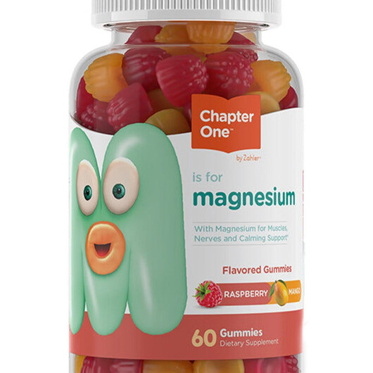 Основне фото товару Magnesium Gummies Mixed Flavor Основне фото товару Chapter One, Magnesium Gummies Mixed Flavor, Магній, 60 таблеток