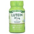 Фото товара Nature's Truth, Лютеин, Lutein plus Zeaxanthin, 39 капсул
