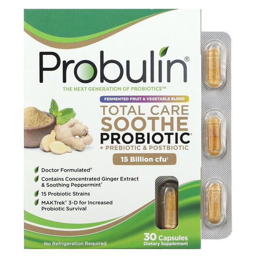 Основне фото товару Total Care Soothe Probiotic + Prebiotic & Postbiotic, Пребіот