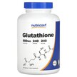 Фото товара Glutathione 500 mg Фото товара Nutricost, L-Глутатион, Glutathione 500 mg, 240 капсул