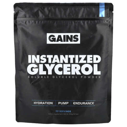 Основне фото товару Instantized Glycerol Soluble Glycerol Powder Основне фото товару Instantized Glycerol Soluble Glycerol Powder, Електроліти, 400 г