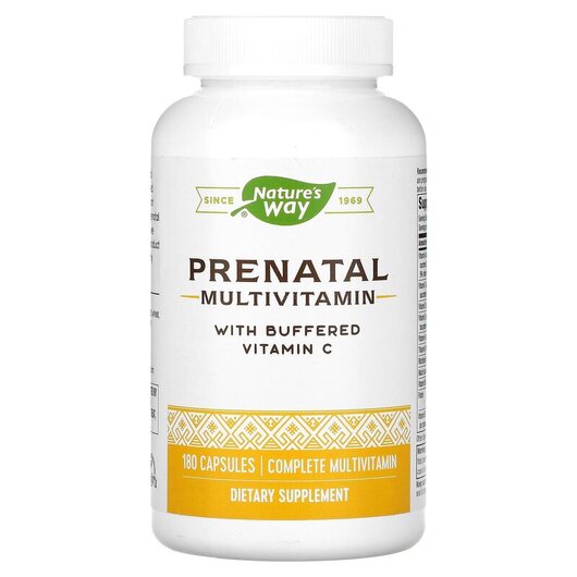 Основне фото товару Nature's Way, Prenatal Multi, Пренатальні мультивітамінів, 1