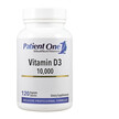 Фото товару Vitamin D3 10000 Фото товару Patient One MediNutritionals, Vitamin D3 10000, Вітамін D3, 120 к