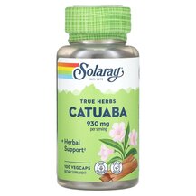 Катуаба True Herbs Catuaba 930 mg Solaray 100 капсул Катуаба True Herbs Catuaba 930 mg Solaray 100 капсул