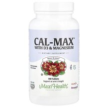 Cal-Max with D3 & Magnesium Магний Maxi Health