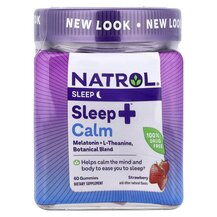 Підтримка сну Sleep + Calm Strawberry Natrol 60 таблеток
