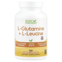L-Glutamine + L-Leucine L-Глутамин Super Nutrition L-Glutamine + L-Leucine L-Глутамин Super Nutrition