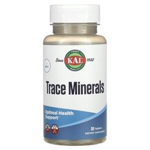 Trace Minerals Минеральные добавки KAL 30 таблеток