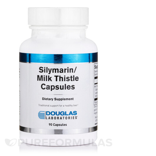 Основное фото товара Silymarin / Milk Thistle Основное фото товара Douglas Laboratories, Расторопша, Silymarin / Milk Thistle, 90 ка