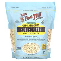 Овес Organic Old Fashioned Rolled Oats Whole Grain Bob's Овес Organic Old Fashioned Rolled Oats Whole Grain Bob's