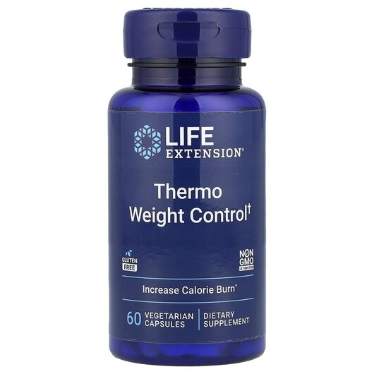 Основне фото товару Life Extension, Thermo Weight Control, Контроль ваги, 60 капсул