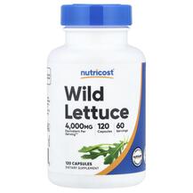 Латук Wild Lettuce Nutricost 120 капсул